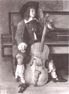 Baroque cellist Baroque cellist