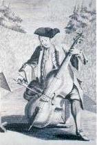 Baroque bassviolinist Baroque bassviolinist