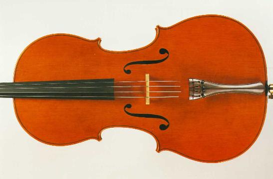 Davidov Strad cello 1712 front Davidov Strad cello 1712 front